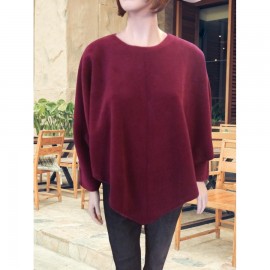 PULL PONCHO LAINE POLAIRE 100 % FABRIQUE EN FRANCE