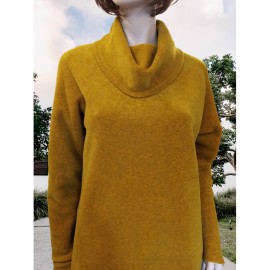 PULL M/L SEVERINE LAINE POLAIRE 100 % FABRIQUE EN FRANCE