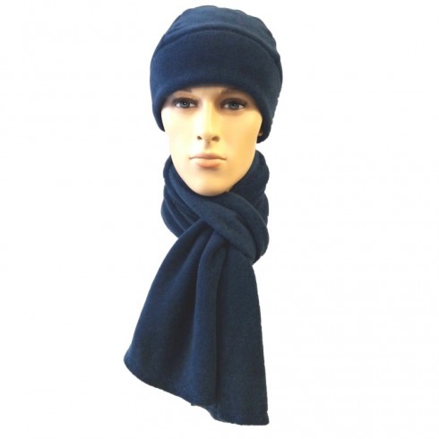 Ensembles laine polaire bonnet et écharpe IGOR 100 % fabriqués en France